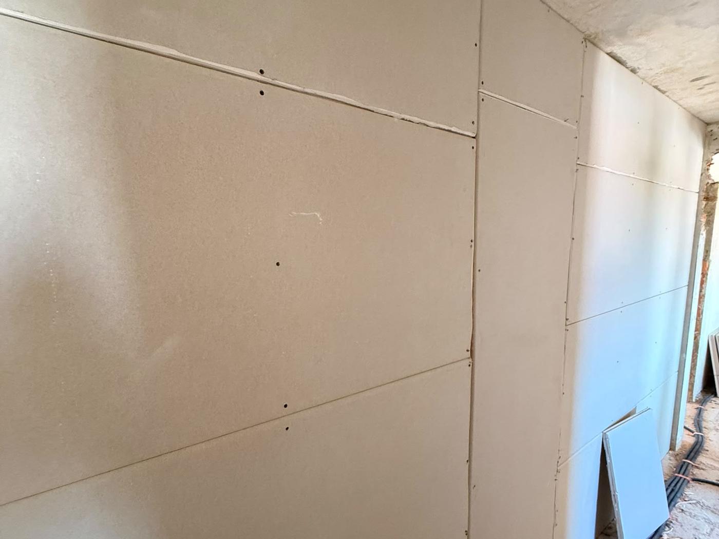 Beplankte Trockenbauwand in Kaufbeuren